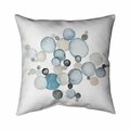 Fondo 26 x 26 in. Round Pebbles-Double Sided Print Indoor Pillow FO2772192